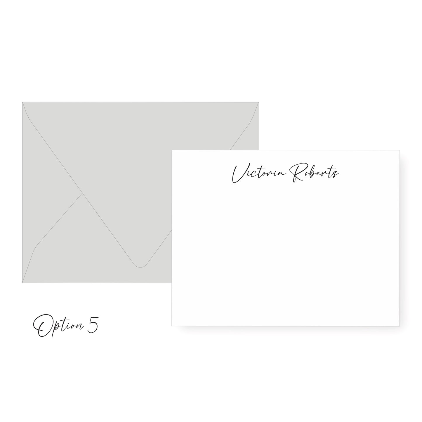 Letterpress Personal Stationery