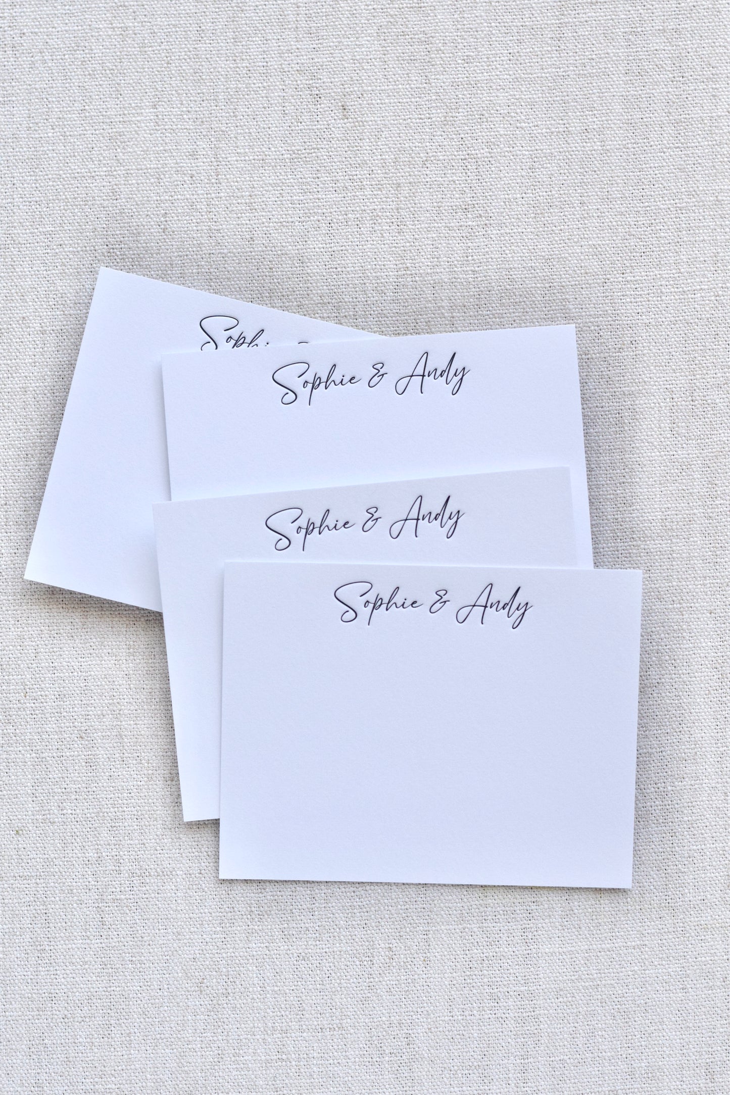 Letterpress Couples Stationery
