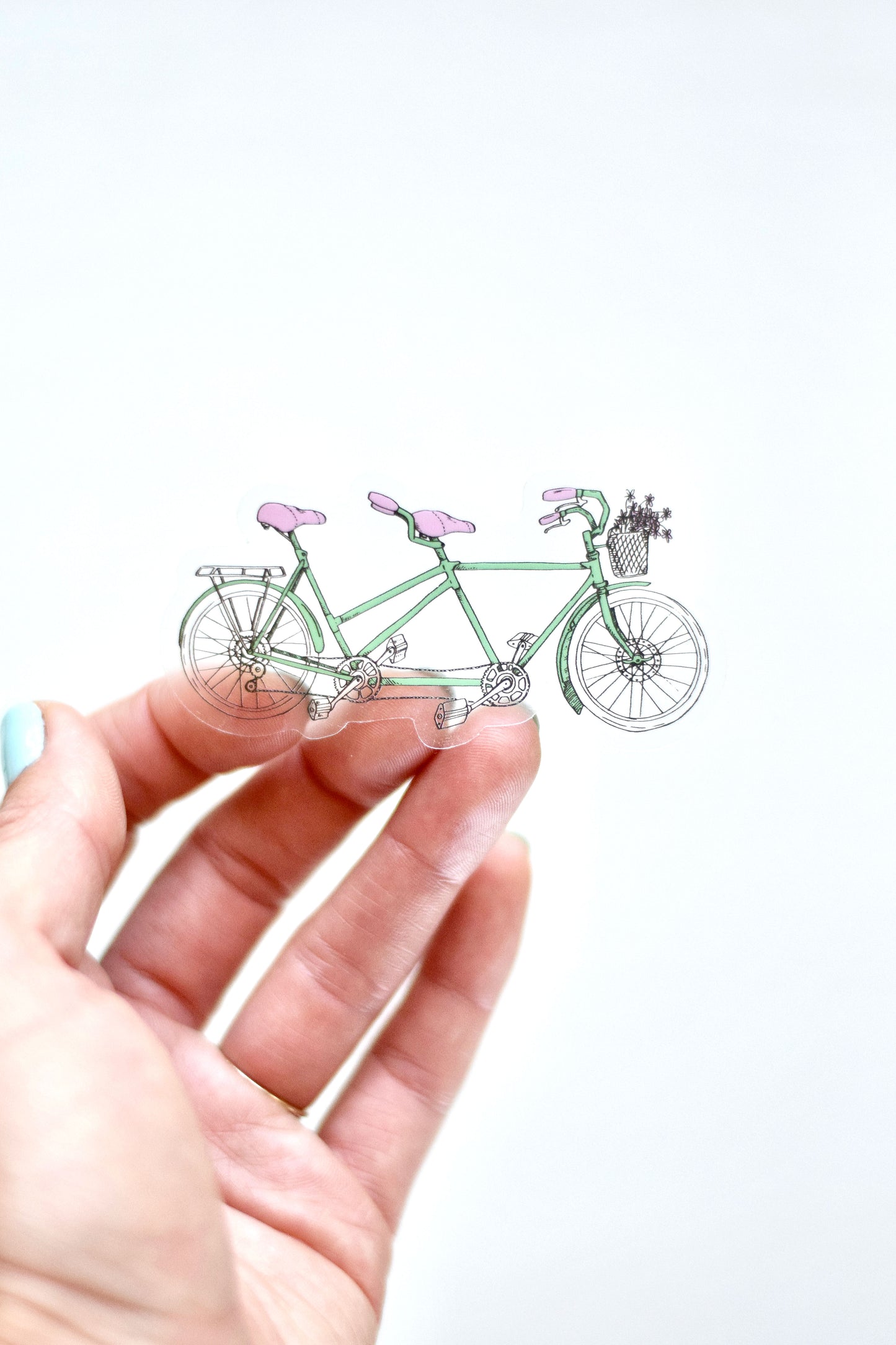 Tandem Bike Sticker