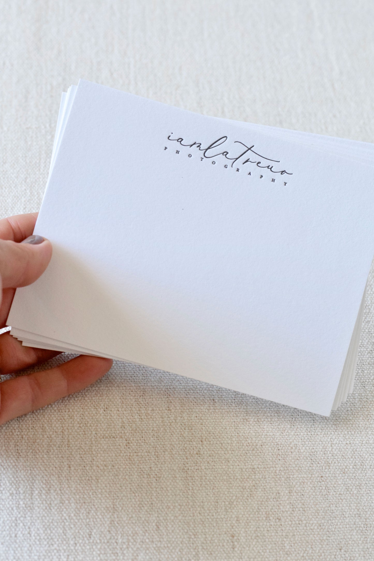 Letterpress Business Stationery