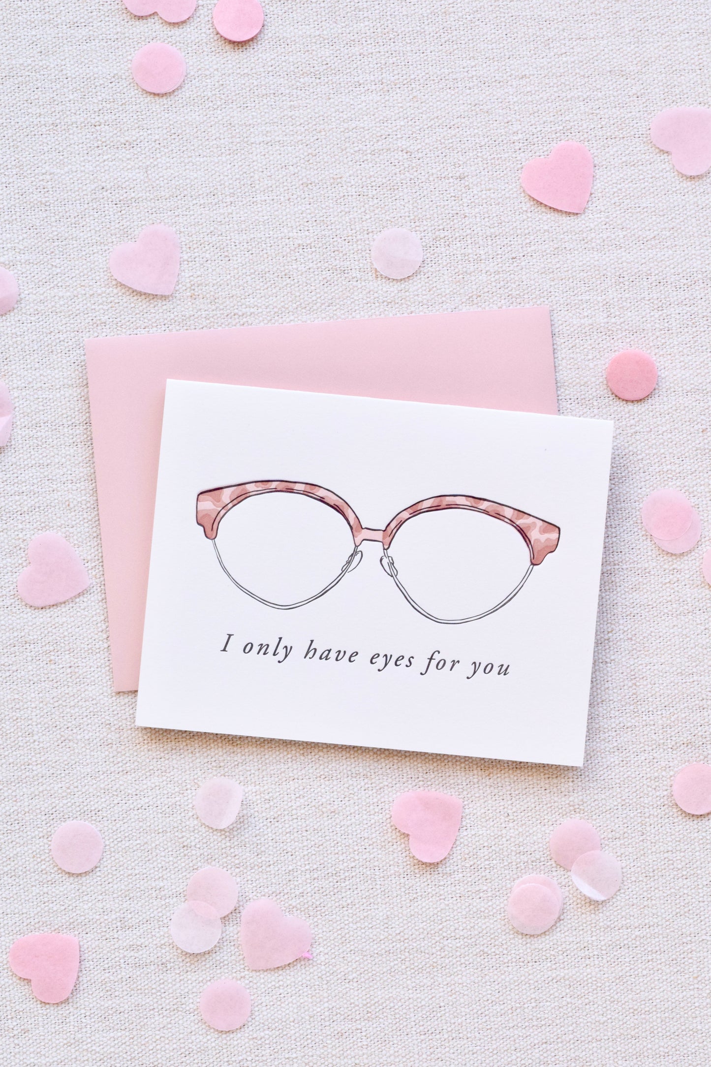 I Only Have Eyes For You Letterpress Card
