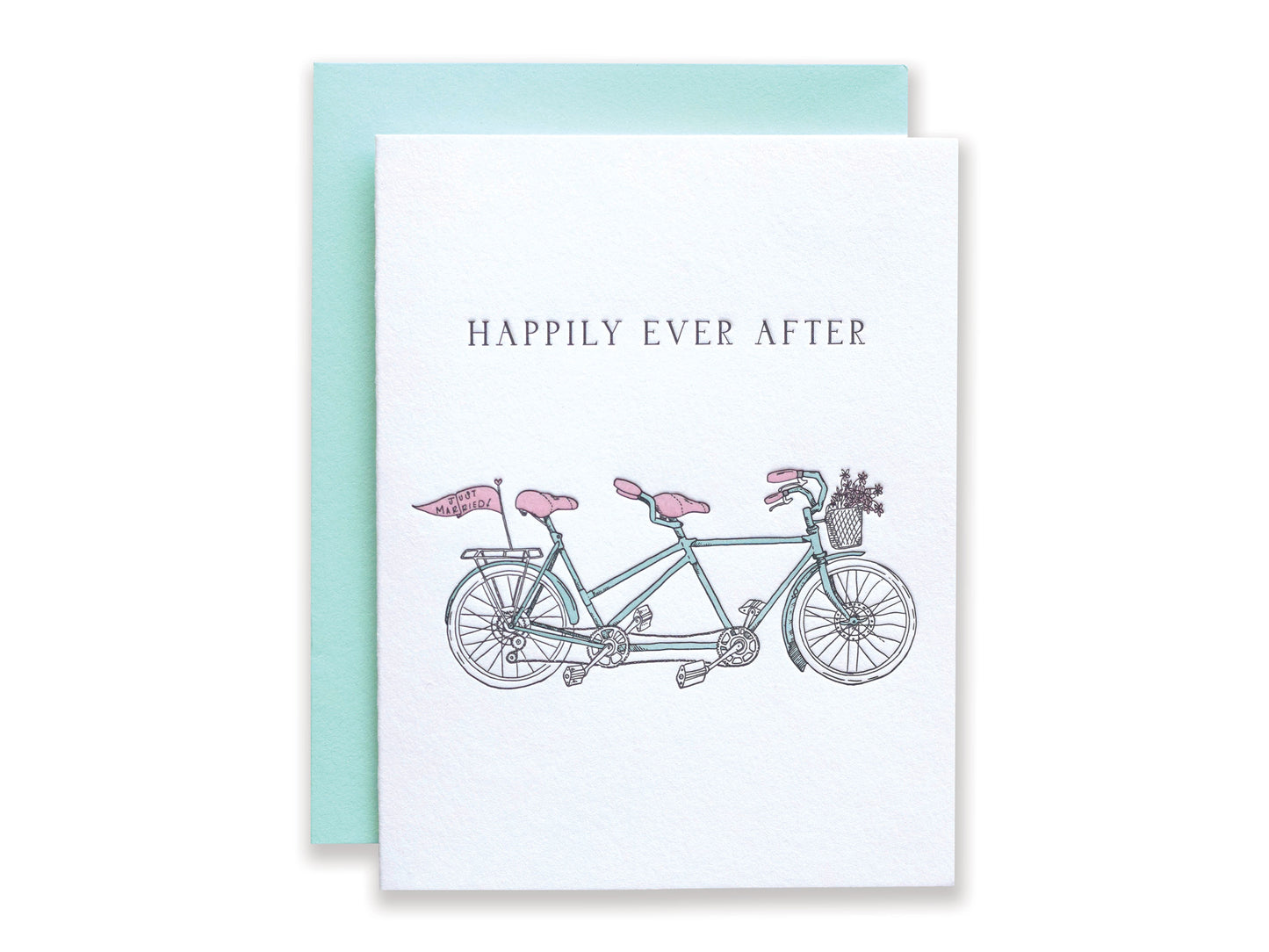Happily Ever After Letterpress Card