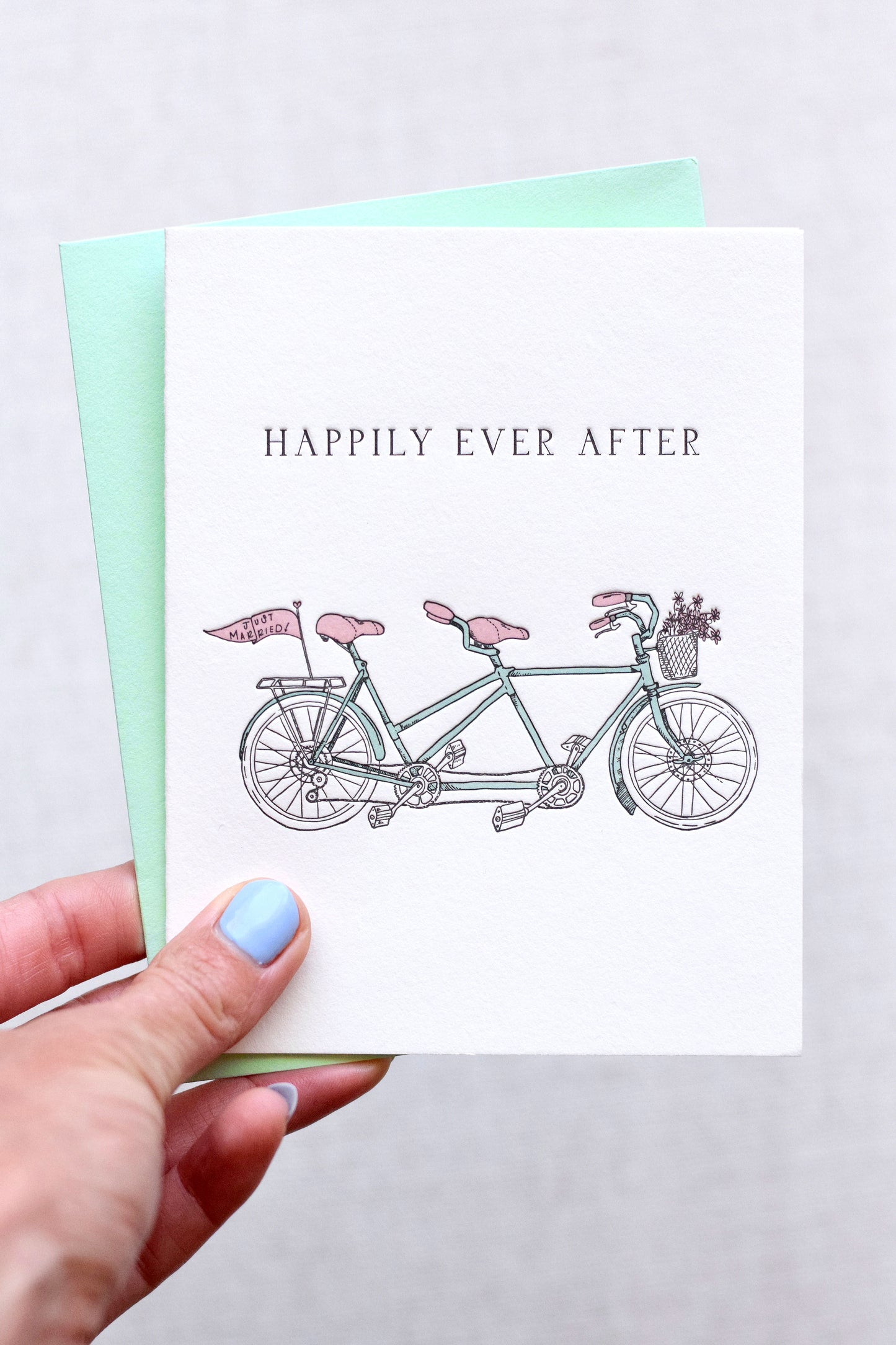 Happily Ever After Letterpress Card