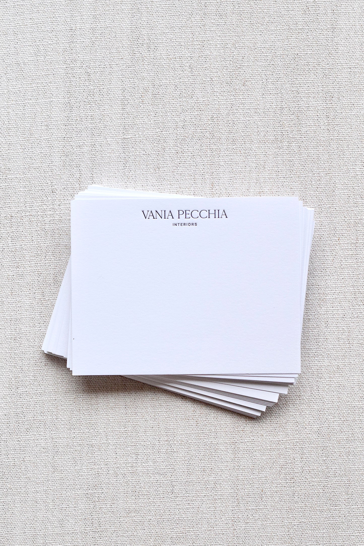 Letterpress Business Stationery