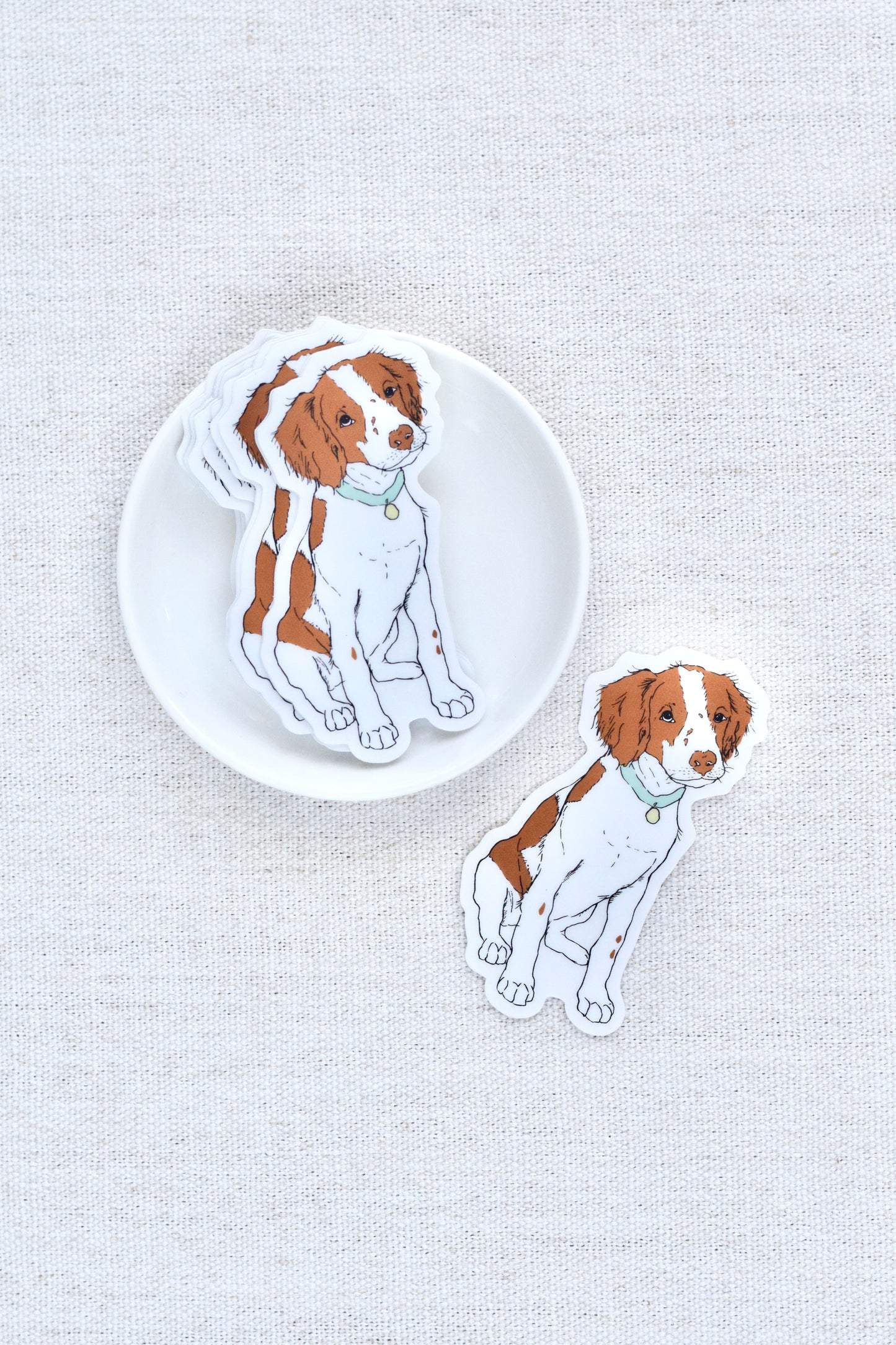 Brittany Spaniel Sticker