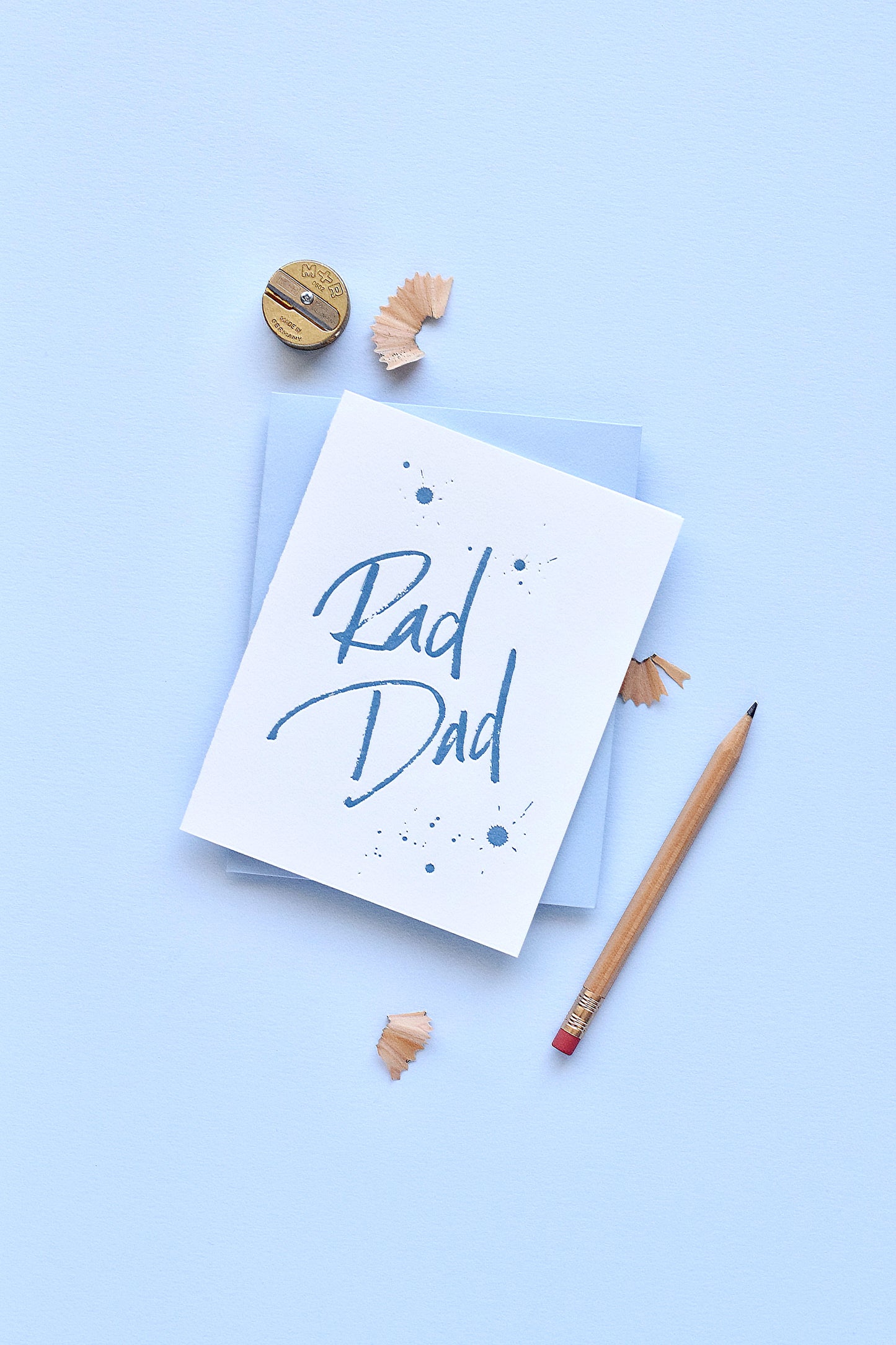 Rad Dad Letterpress Card
