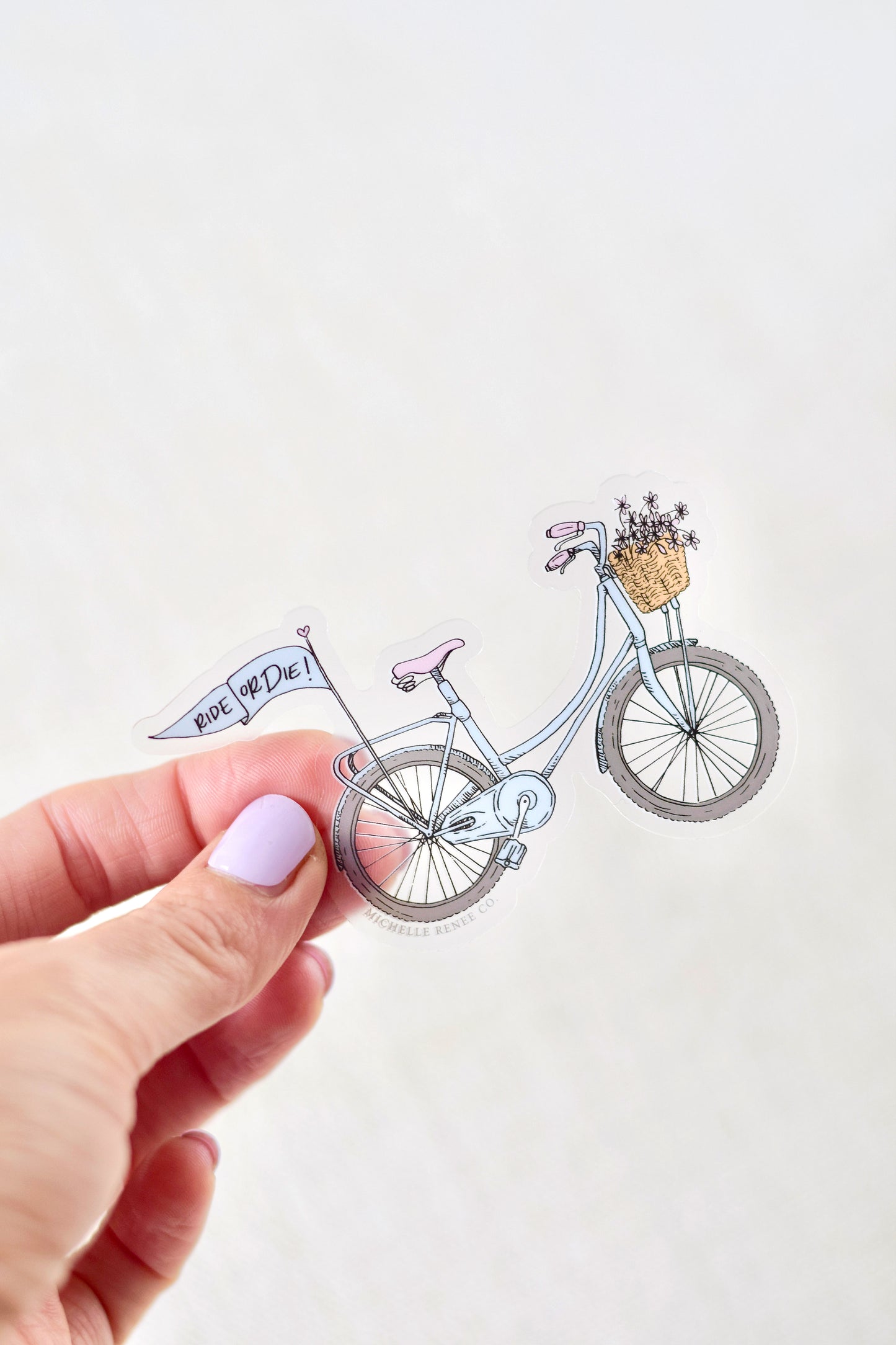 Ride or Die Bicycle Sticker