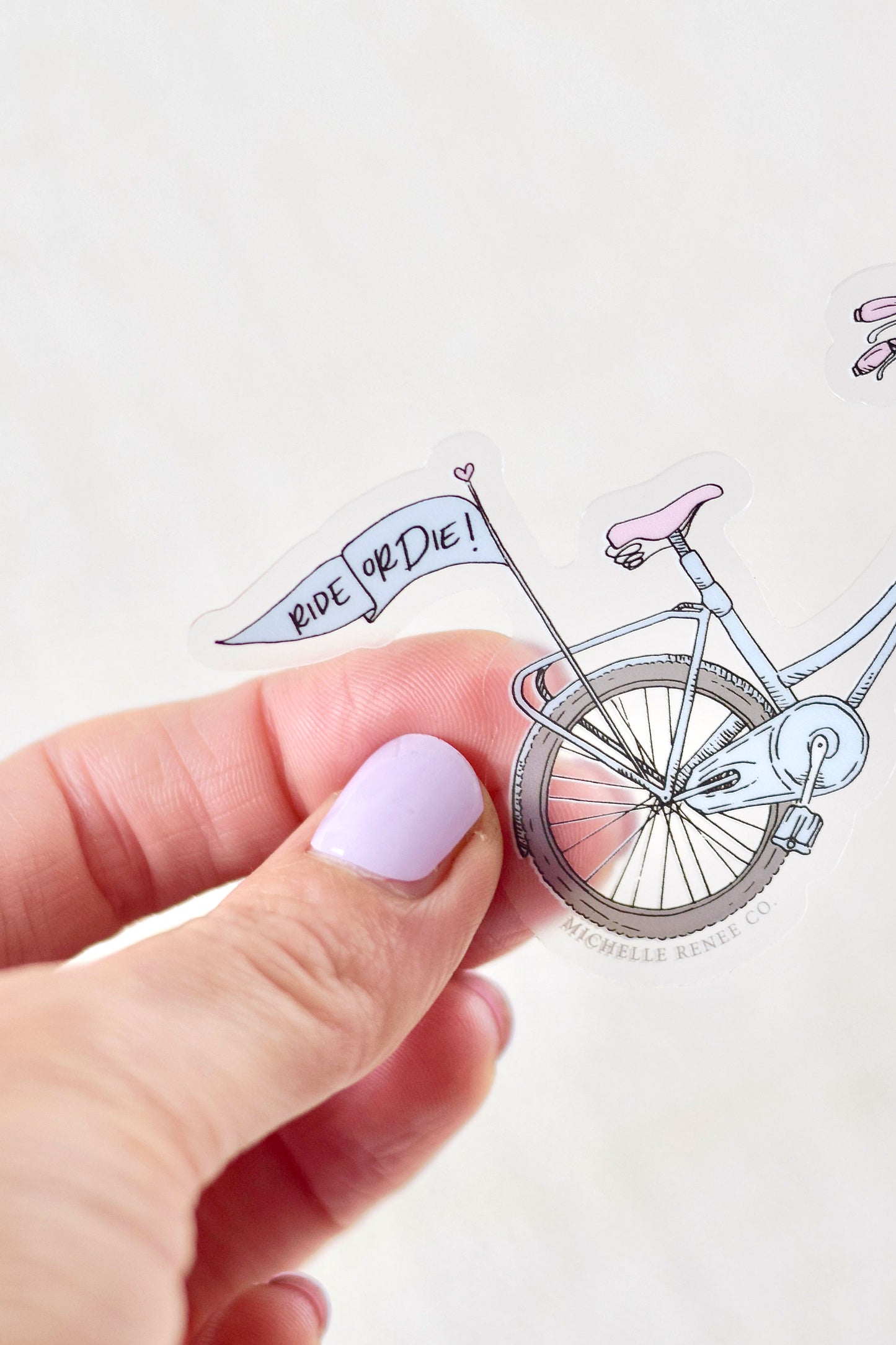 Ride or Die Bicycle Sticker