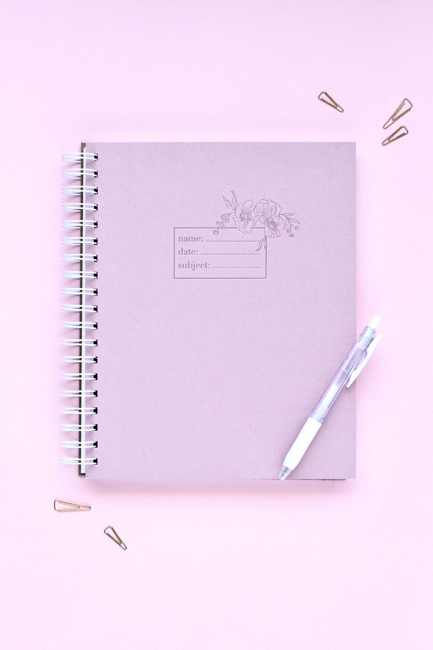 Botanical Composition Notebook