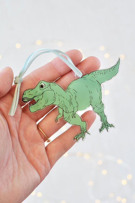 Acrylic Dinosaur Ornament