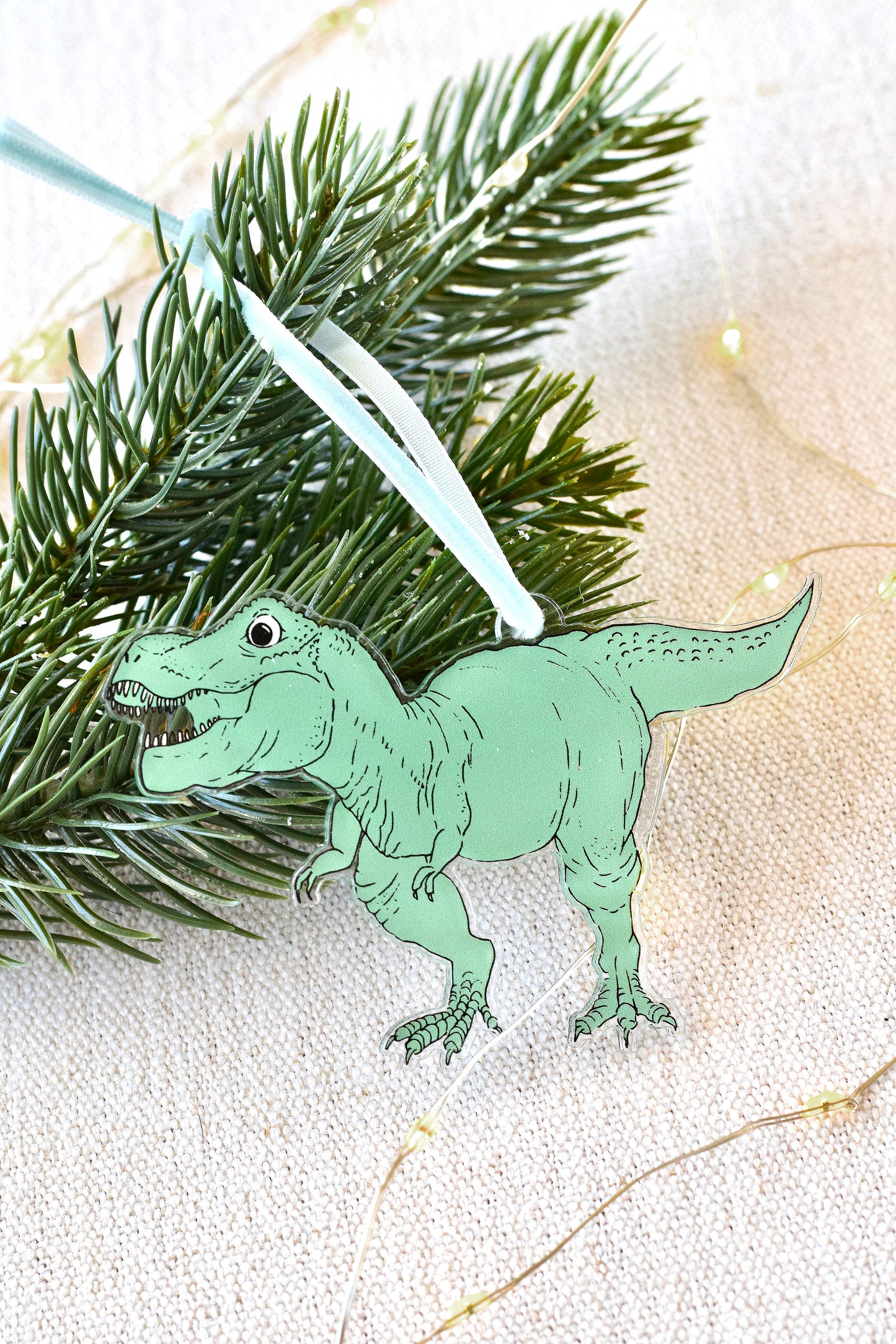 Acrylic Dinosaur Ornament