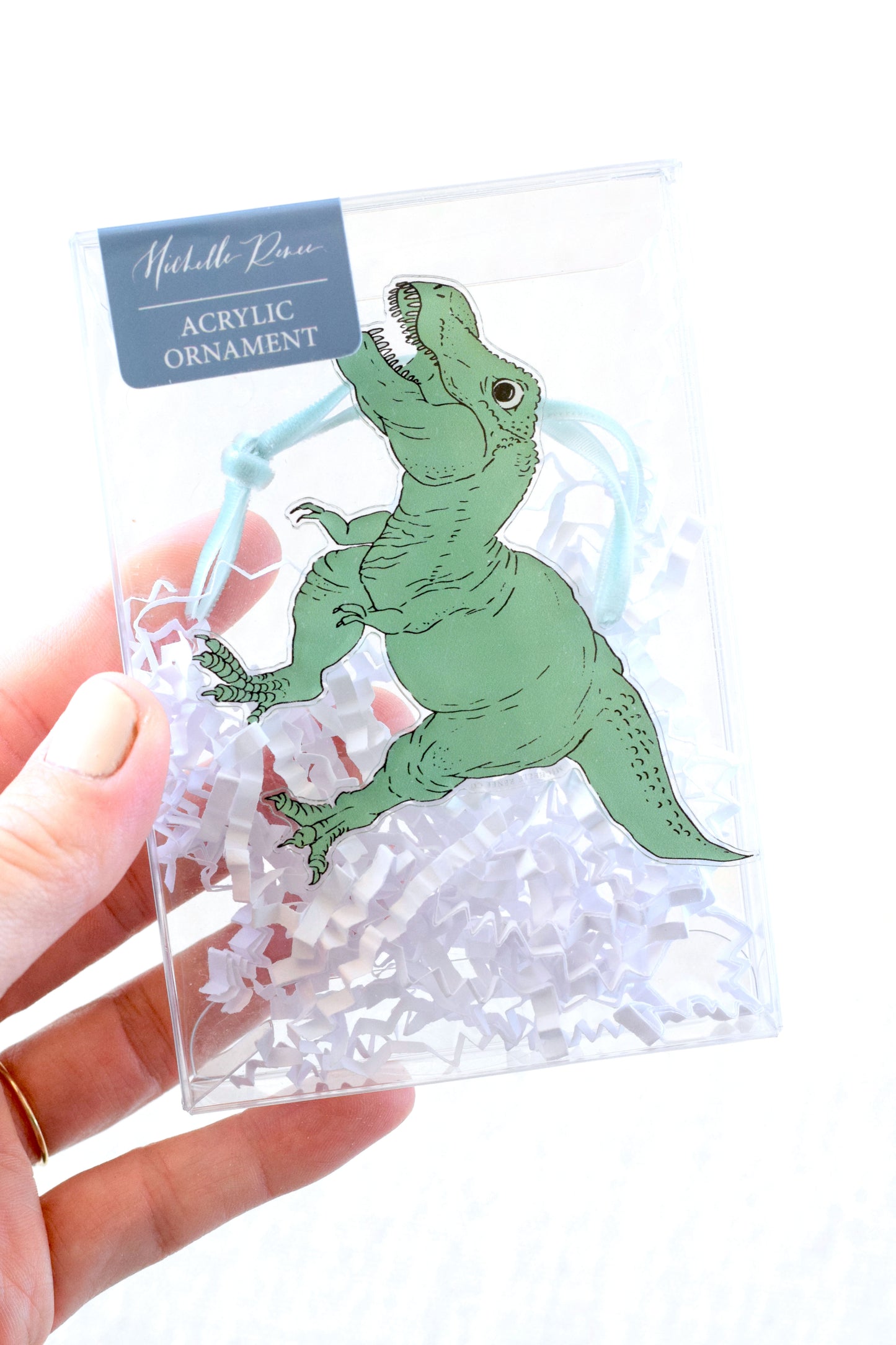 Acrylic Dinosaur Ornament