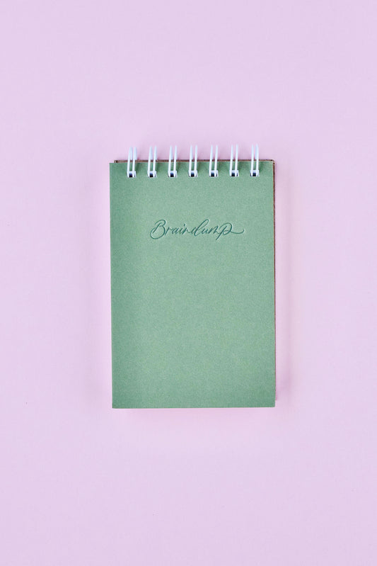 Braindump Pocket Notes | Olive Green