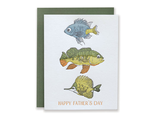 Gone Fishing Father's Day Card