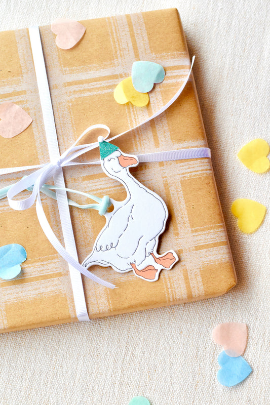 Silly Goose Gift Tags | Set of 6